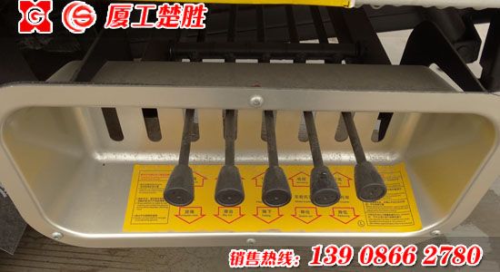 福田欧马可一拖二清障车