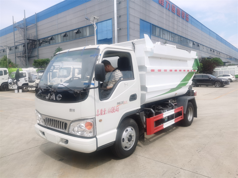江淮5方蓝牌无泄漏垃圾车